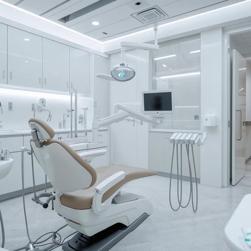 Modern dental treatment room